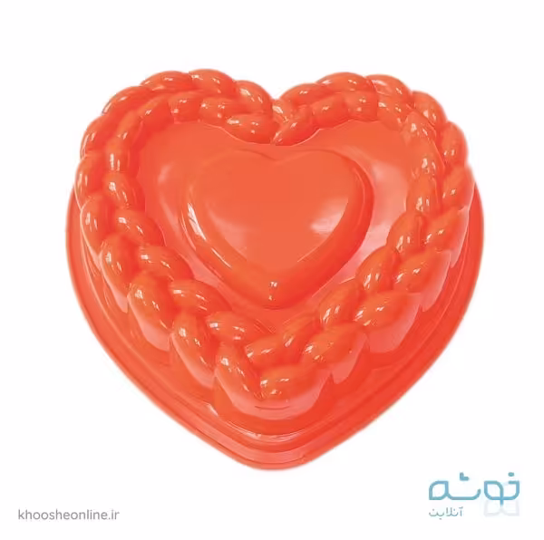 قالب سیلیکونی قلب دوربافت بزرگ