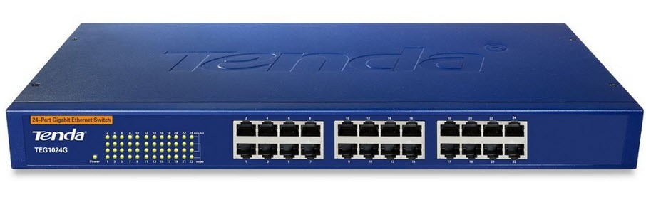 سوئیچ شبکه 24 پورت گیگابیت تندا TEG1024G