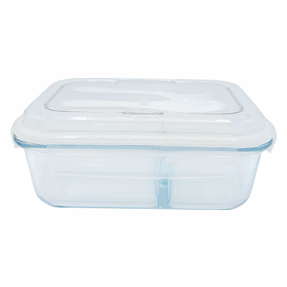 ظرف نگهدارنده مستطیل والرین مدل 252BM-W دو خانه