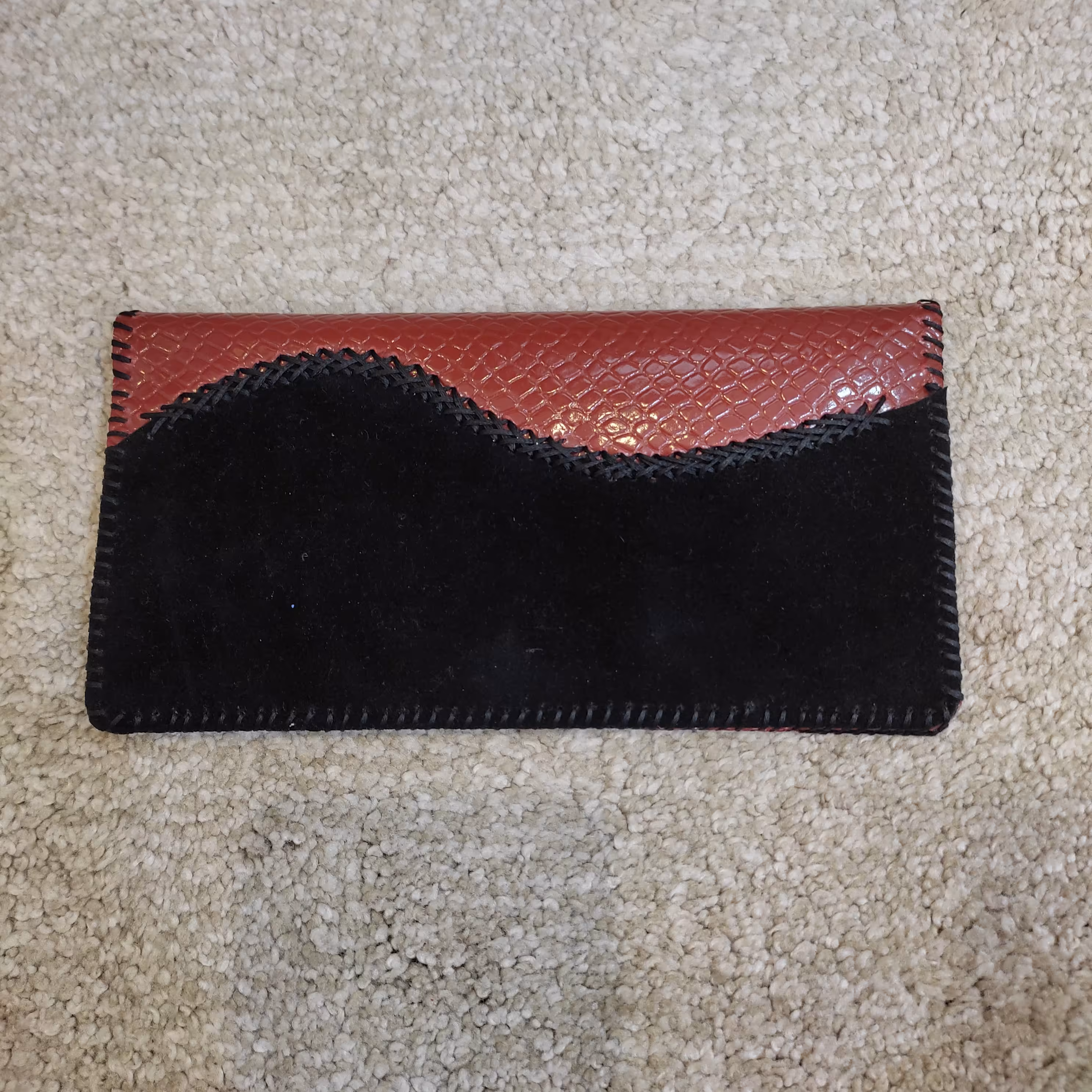 کیف پول چرم دست دوز 