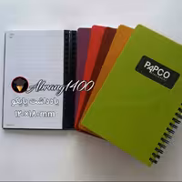 لوازم تحریر - دفتر یادداشت پاپکو NB647(متالیک)100 برگ