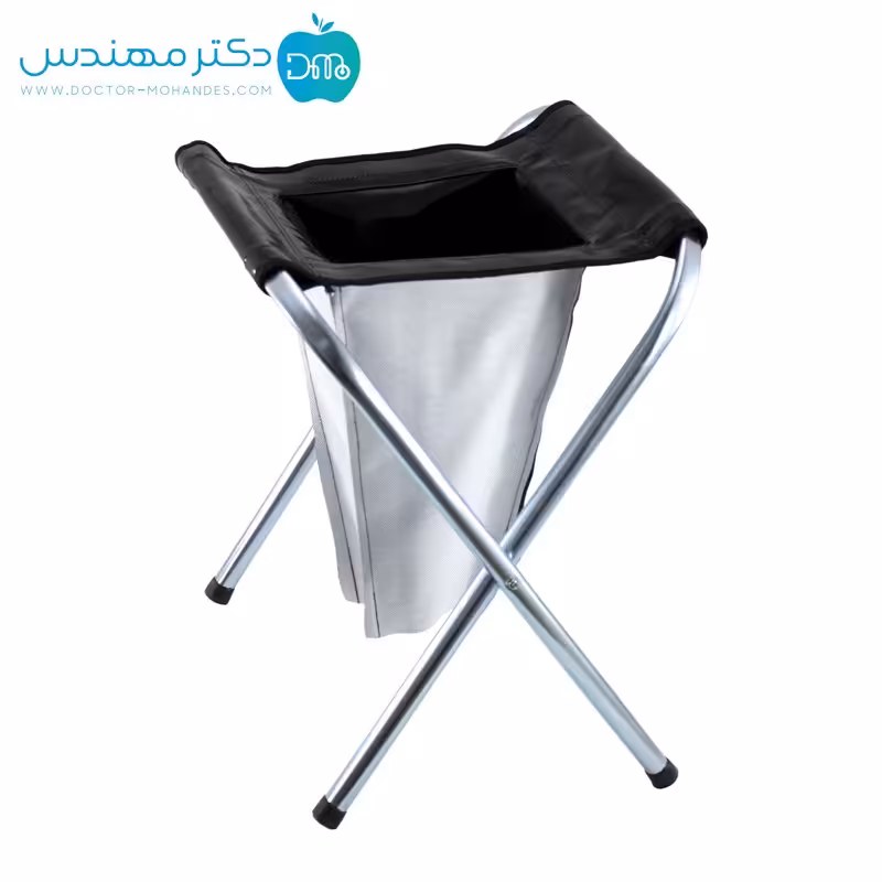 توالت فرنگی مسافرتی برزنتی قیف دار