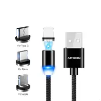 کابل تبدیل USB به Micro Lightning USB-C آرسون مدل AN-M33 طول 1 متر