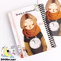 دفتر خط دار 100 برگ طرح dreamer دات نوت (A6)