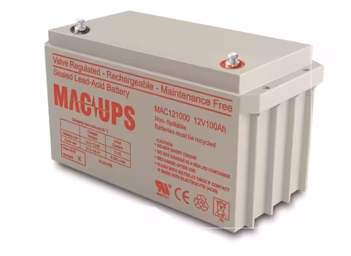 باتری یو پی اس مدل MAC 121000 فاراتل 12 ولت 100 آمپر ساعت