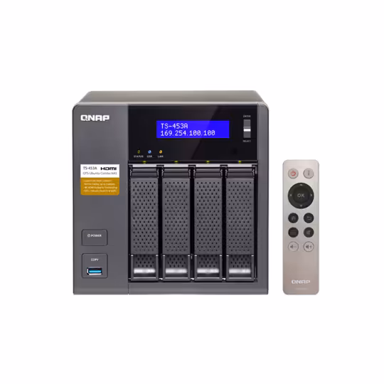 قیمت و خرید ذخيره ساز تحت شبکه کيونپ مدل TS-453A-8G | یاس ارتباط