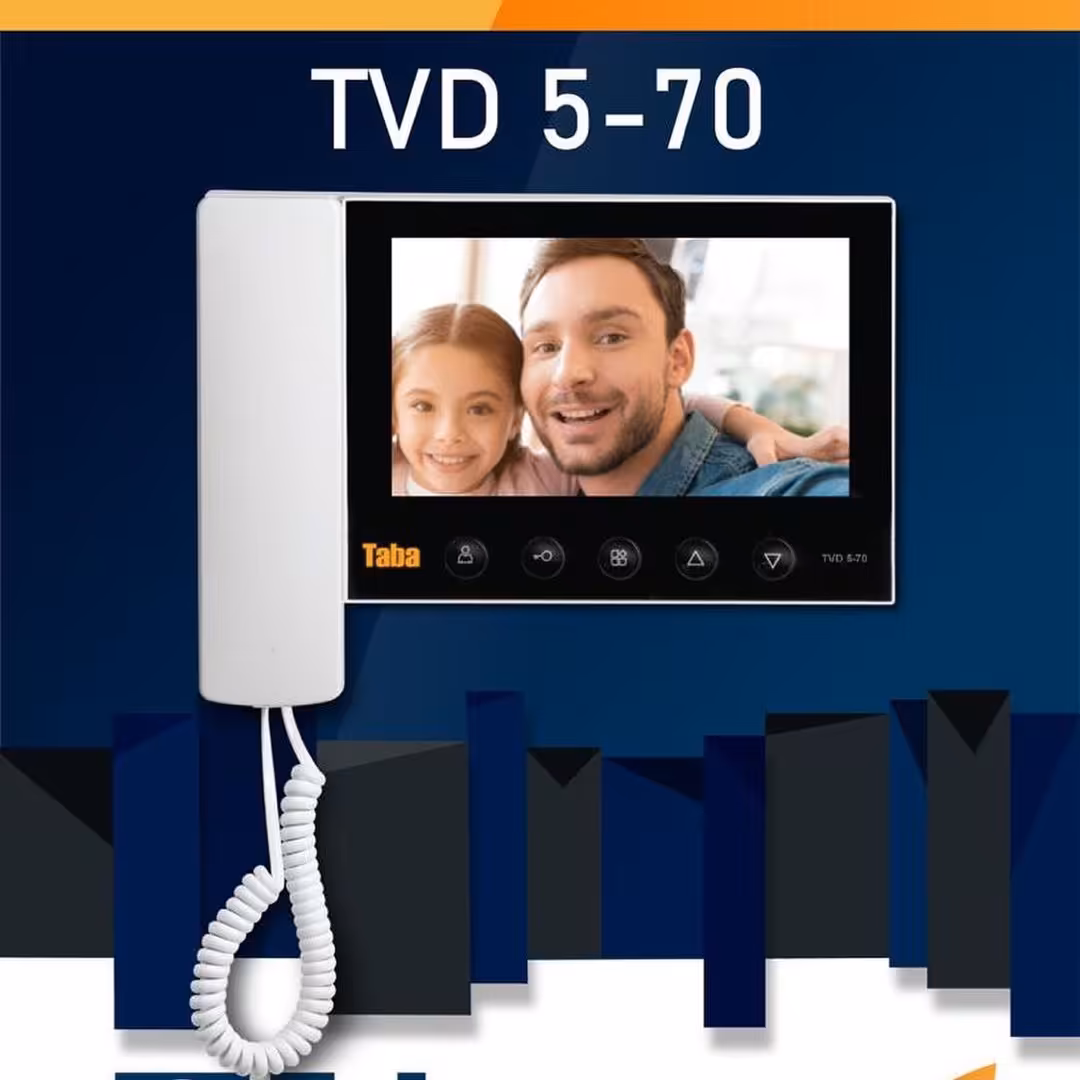 مانیتور دربازکن تصویری (آیفون تصویری) مدل 70-5 تابا