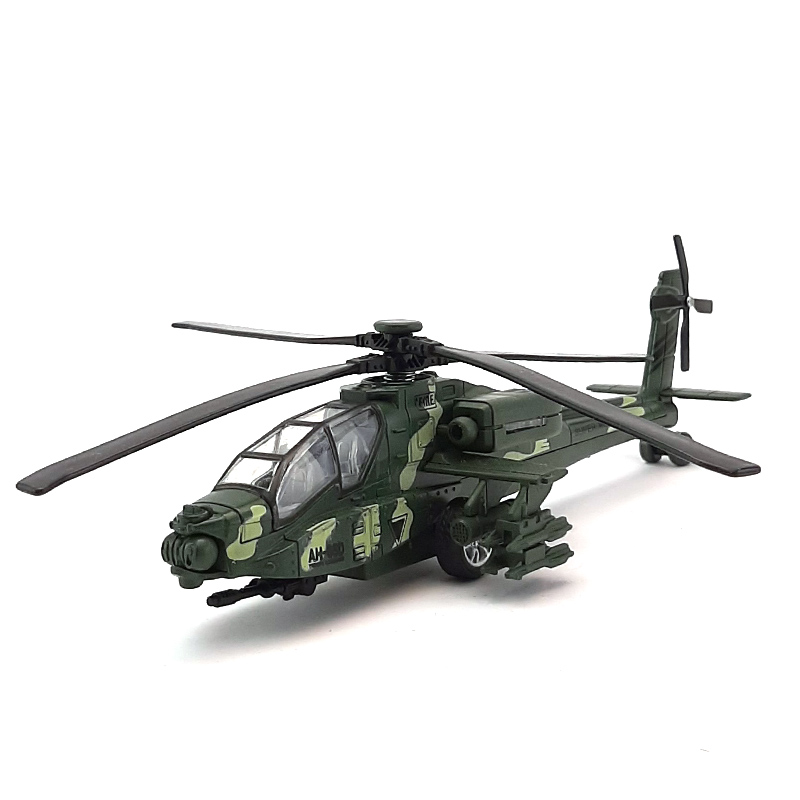 خرید ماکت هلیکوپتر جنگده فلزی طرح آپاچی مدل AH-65D