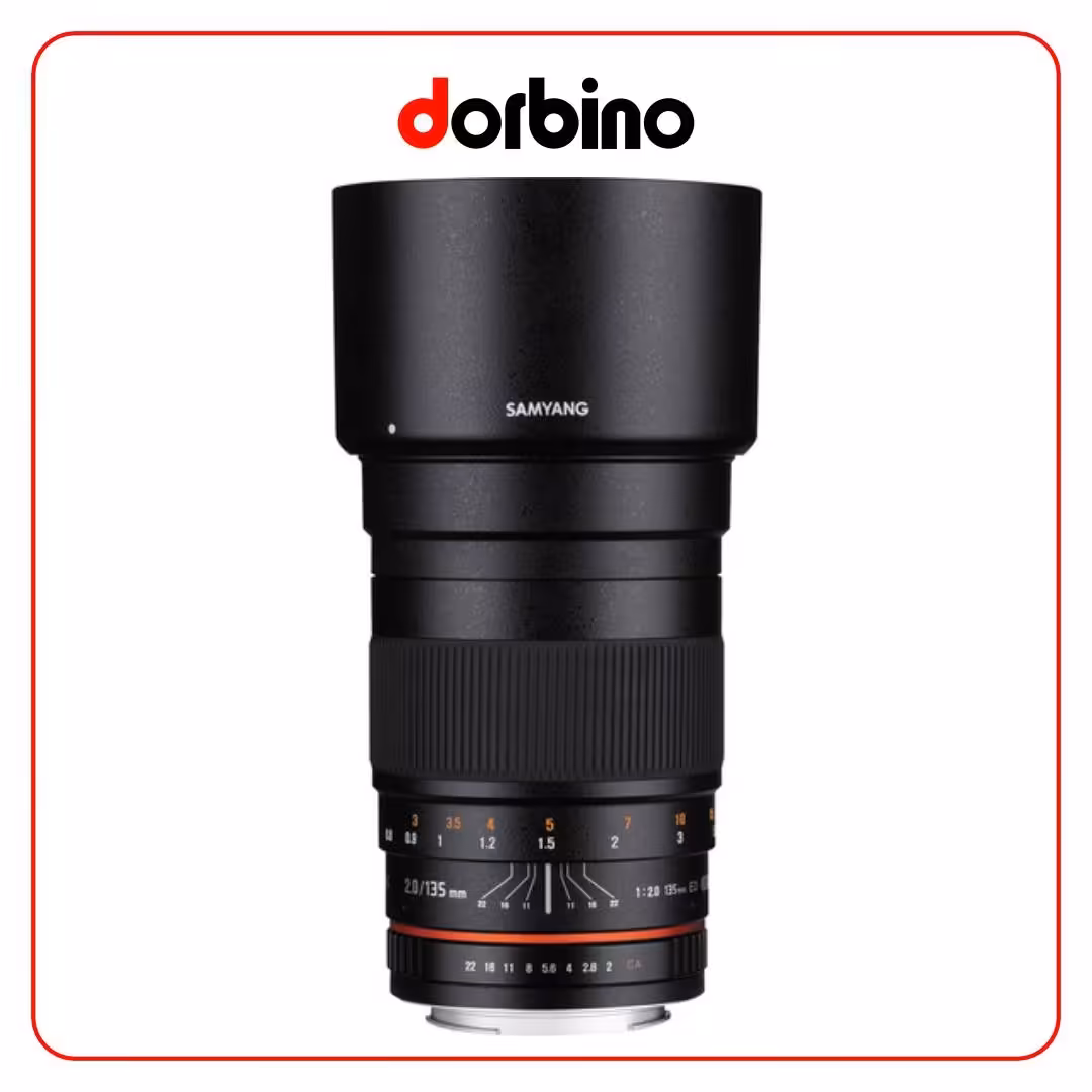 لنز سامیانگ Samyang 135mm f/2.0 ED UMC Lens for Canon EF Mount - فروشگاه دوربین دوربینو