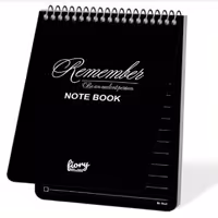 دفترچه یادداشت بلک طرح ثمر چک لیست