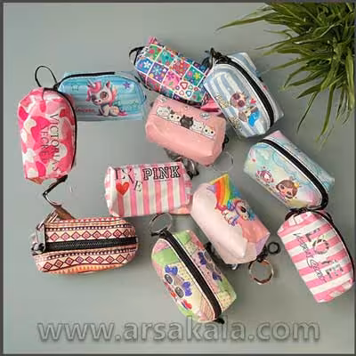 کیف هندزفری و شارژر طرح دار