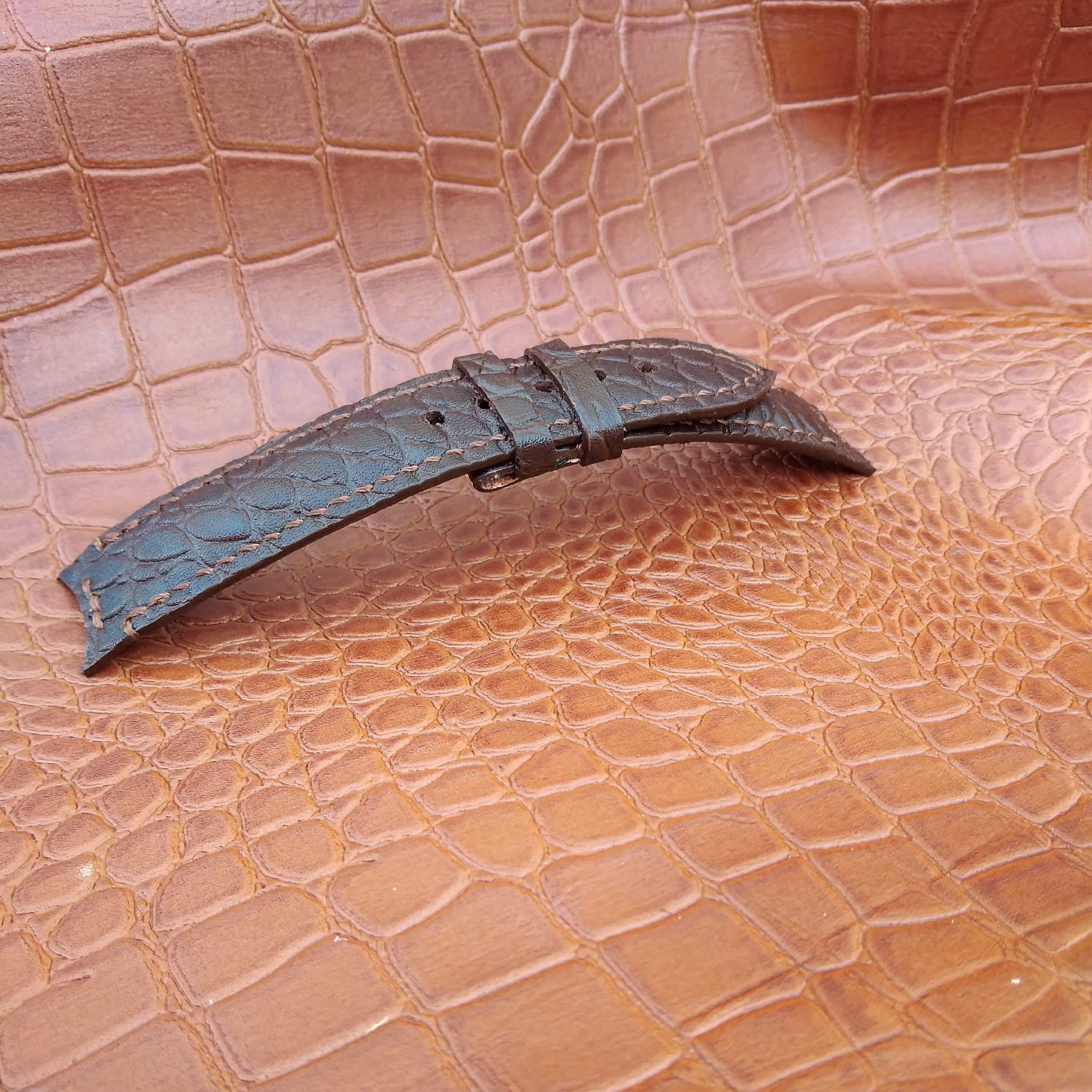 بند ساعت چرم گاوی