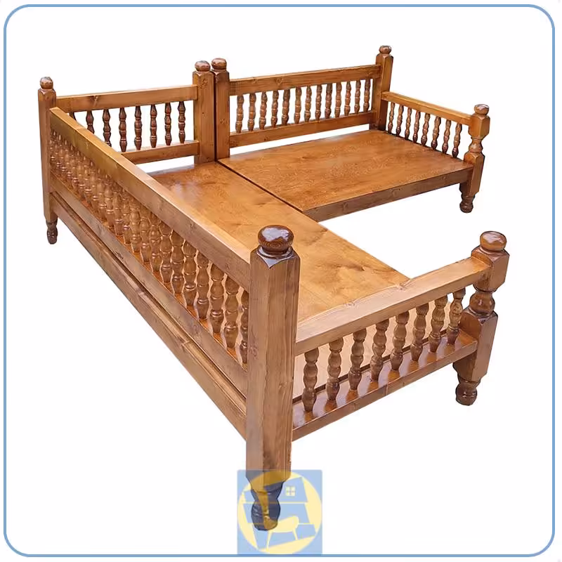 تخت سنتی گوشه ای TrK312