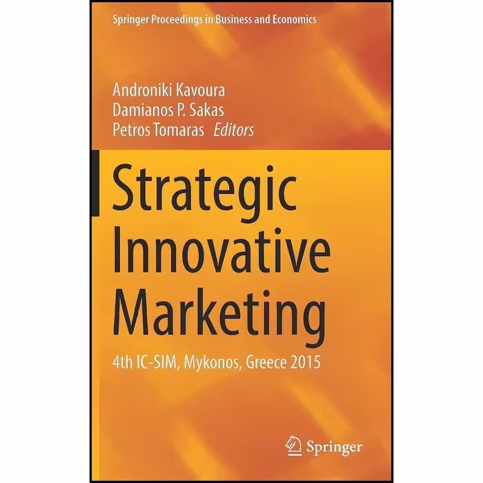 کتاب زبان اصلی Strategic Innovative Marketing اثر جمعی از نویسندگان