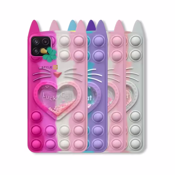 قاب فیجت گوشی سامسونگ Samsung F42 5G طرح Lucky Cat