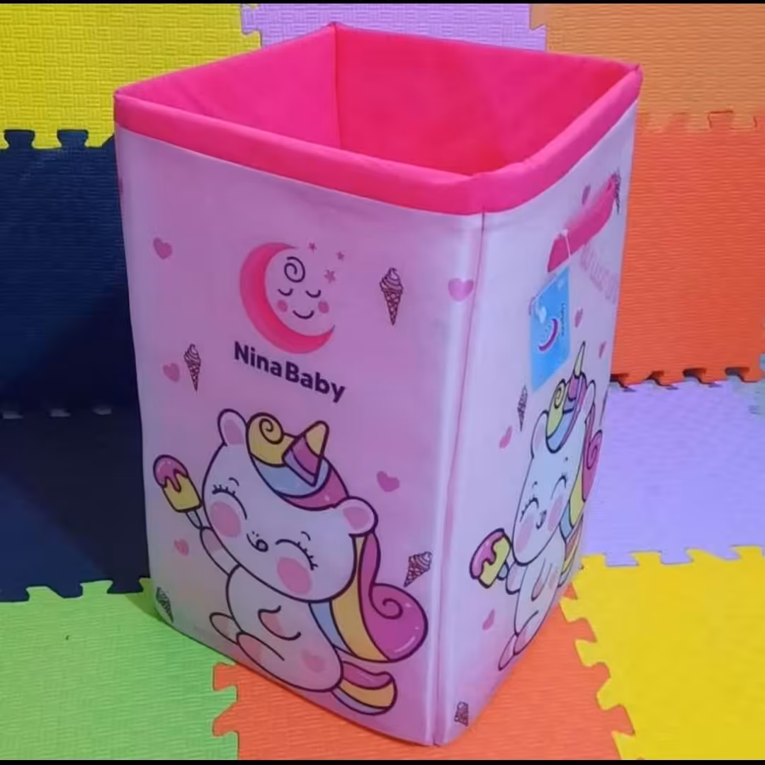 باکس لوازم و اسباب بازی کودک طرح تک شاخ