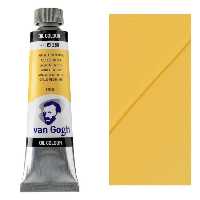 	 رنگ روغن ون گوگ AZO YELLOW MEDIUM حجم 40 میل کد 269 سری 1