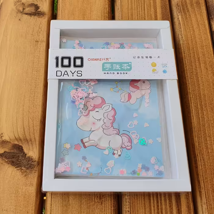 دفتر آکواریومی طرح یونیکورن 