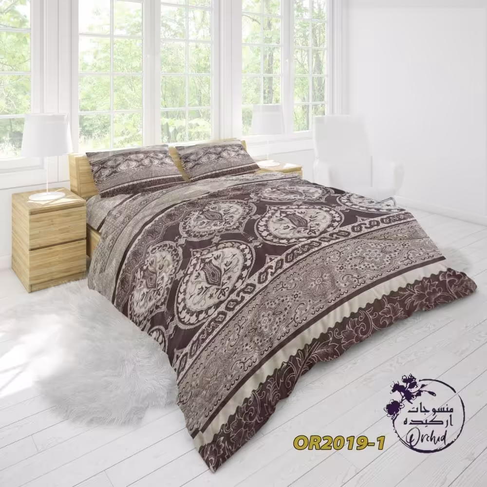 روتختی دونفره نخ پلی استر  OR2019-1