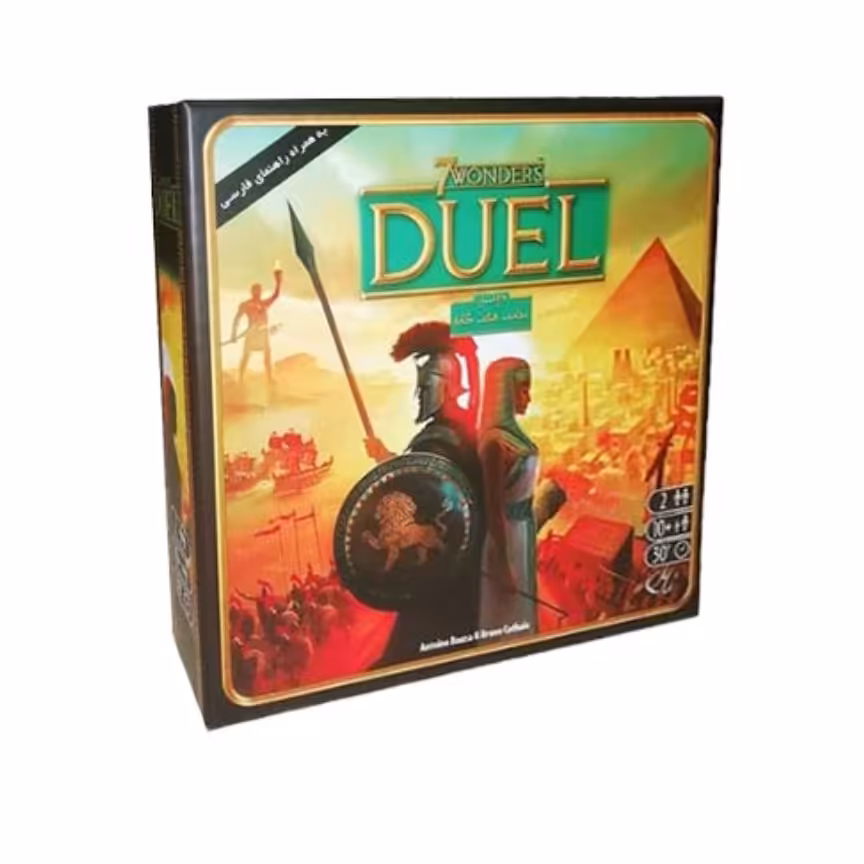 بازی فکری رومیزی عجایب هفت گانه دوئل  7WONDERS DUEL


