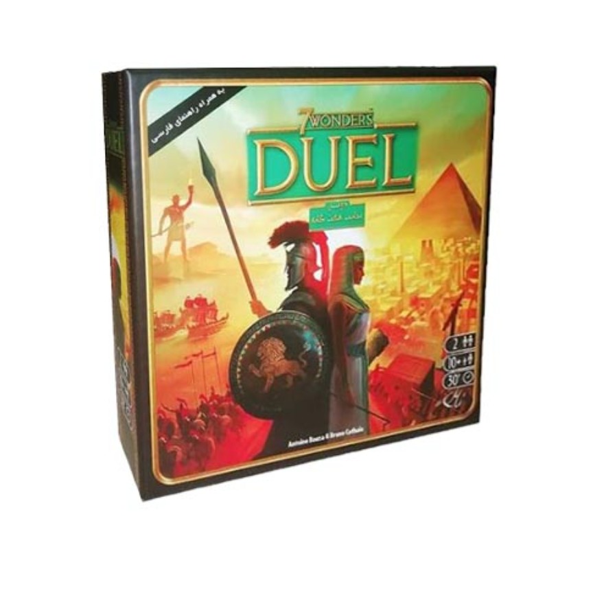 بازی فکری رومیزی عجایب هفت گانه دوئل 7WONDERS DUEL