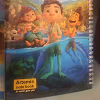 دفتر حاشیه دار فنر دوبل گلاسه با کیفیت چاپ عالی و قیمت مناسب