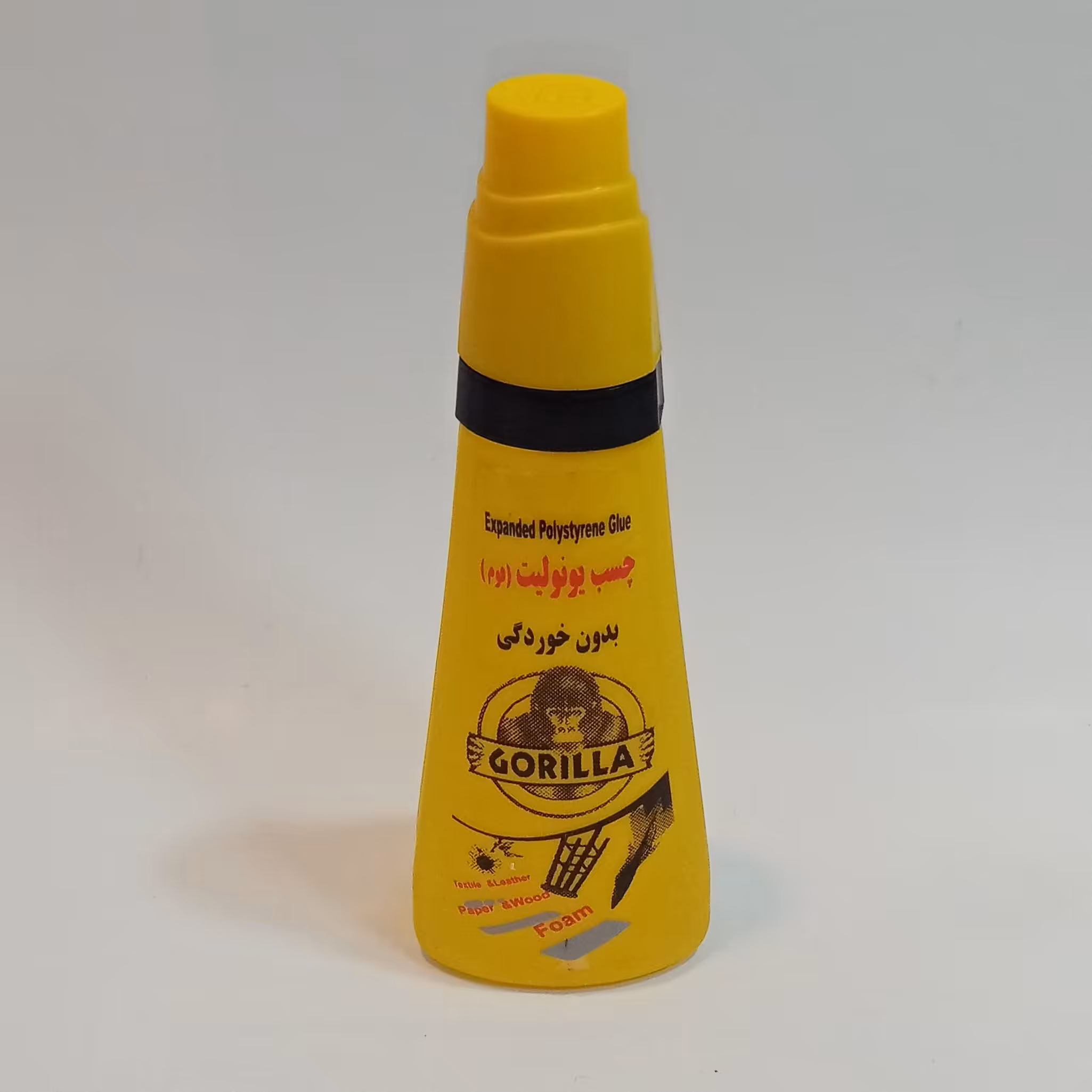 چسب یونولیت گوریل بدون خوردگی فوم و اکاستیو مناسب ماکت سازی  چسب ماکت