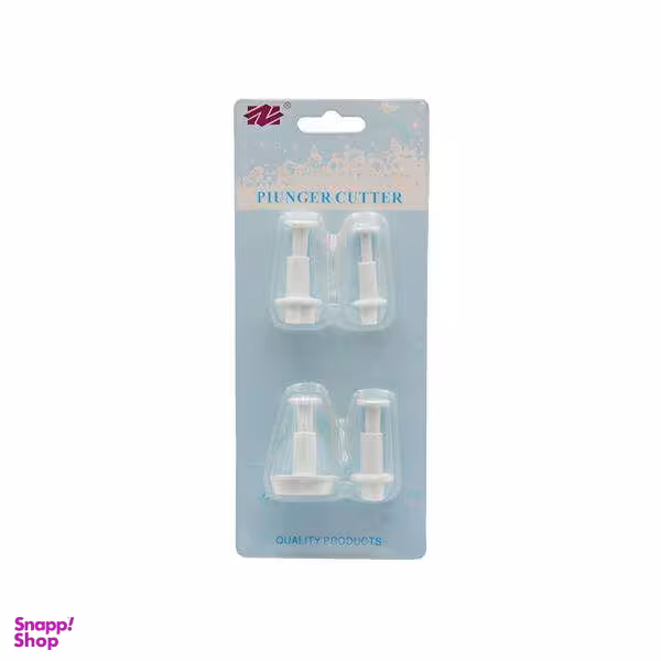 کاتر شیرینی پزی مدل قلب مجموعه 4 عددی