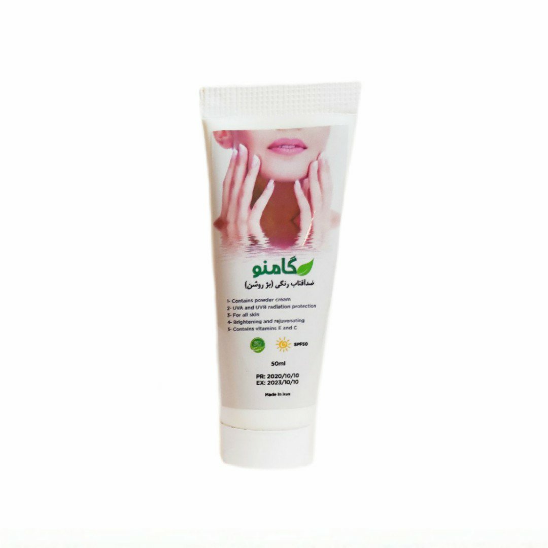 کرم ضدآفتاب رنگی گامنو