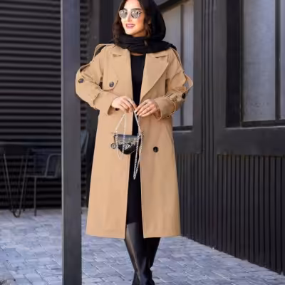 ترنچ کت بارانی مدل دریا