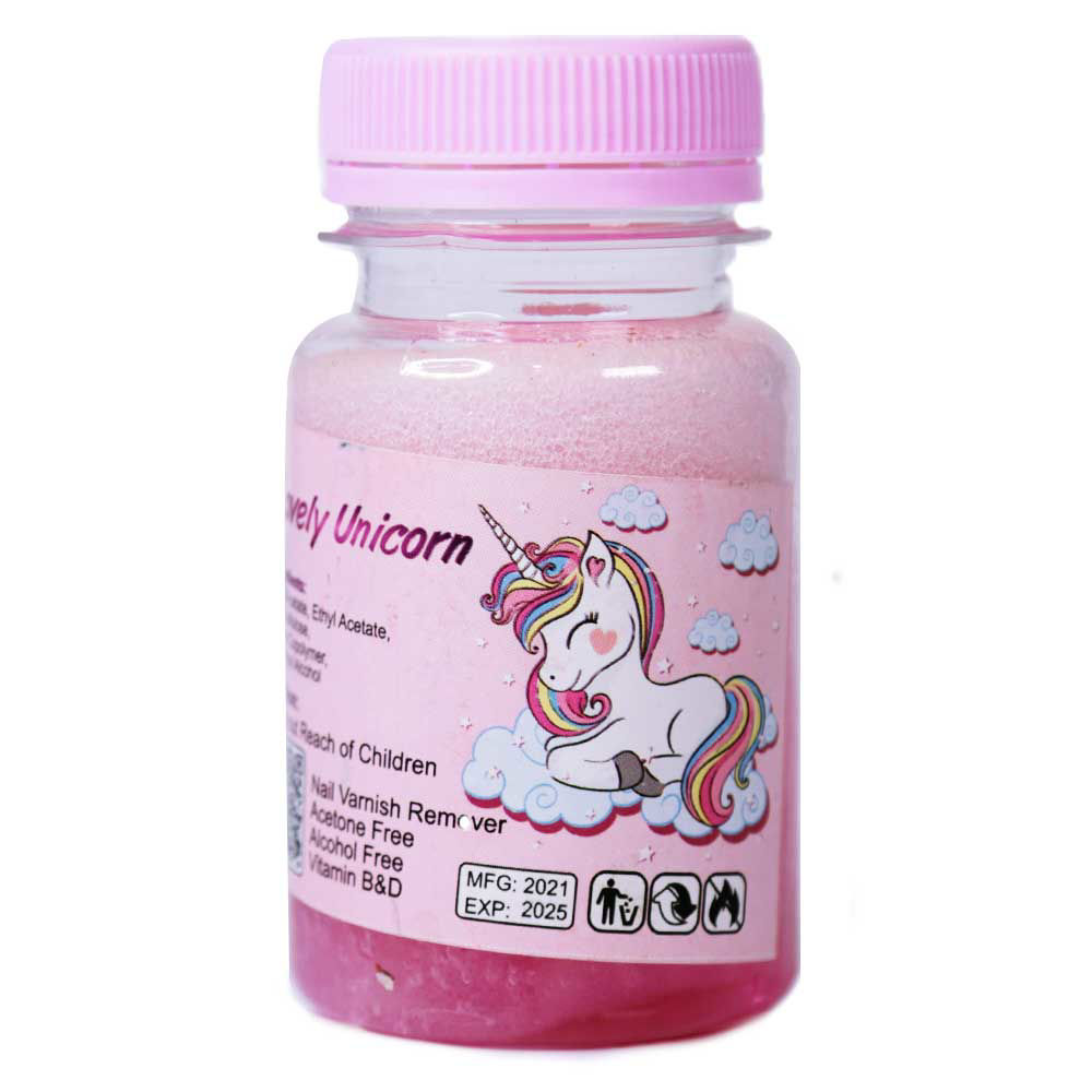 لاک پاک کن اسفنجی مدل Lovely Unicorn (176793)