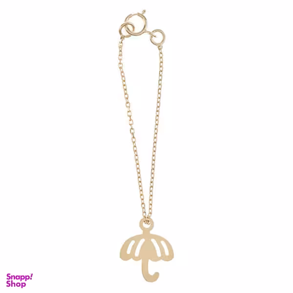 آویز ساعت طلا 18 عیار زنانه شمیم گلد گالری طرح چتر کد SG521