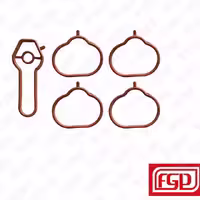 ست اورینگ منیفولد سیلیکون 5 تیکه سمند EF7 پیشتاز

