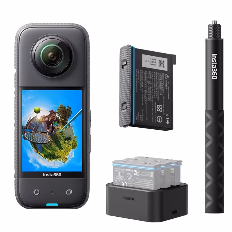 دوربین فیلم برداری ورزشی اینستا 360 مدل insta360 x3 به همراه لوازم جانبی - کالاوما
