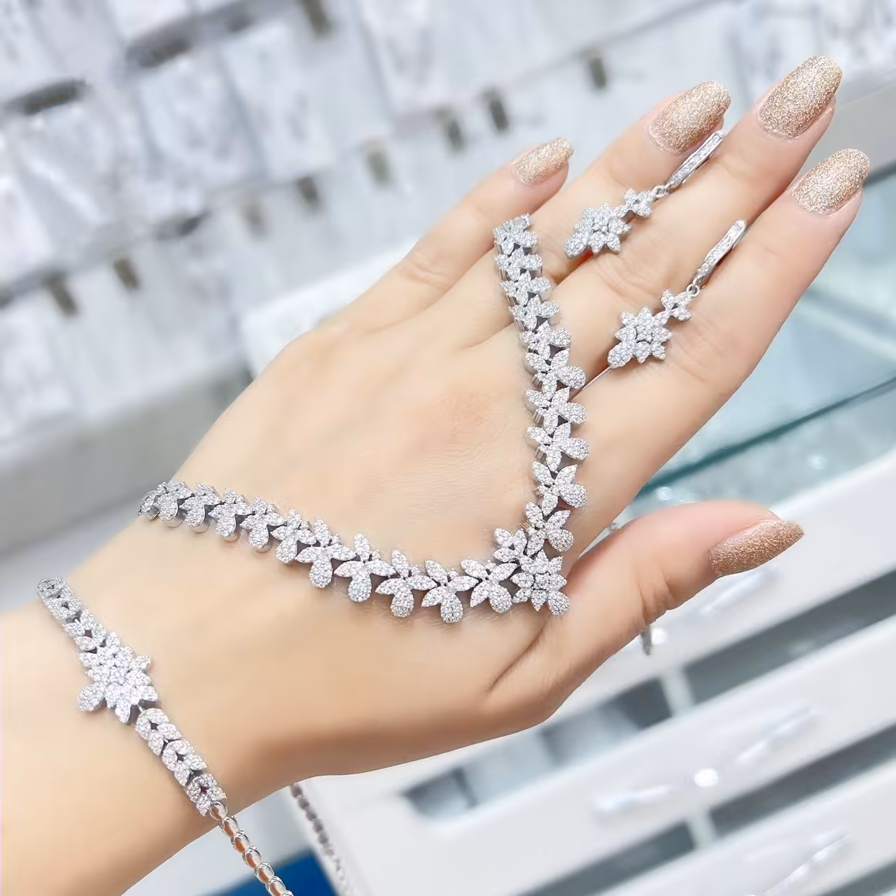 سرویس نقره سوپر میکرو کد 1008(عیار استاندارد نقره 925)