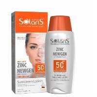 لوسیون ضد آفتاب  آردن سولاریس مدل زینک نیوژن SPF 50 مناسب پوست حساس حجم 100م