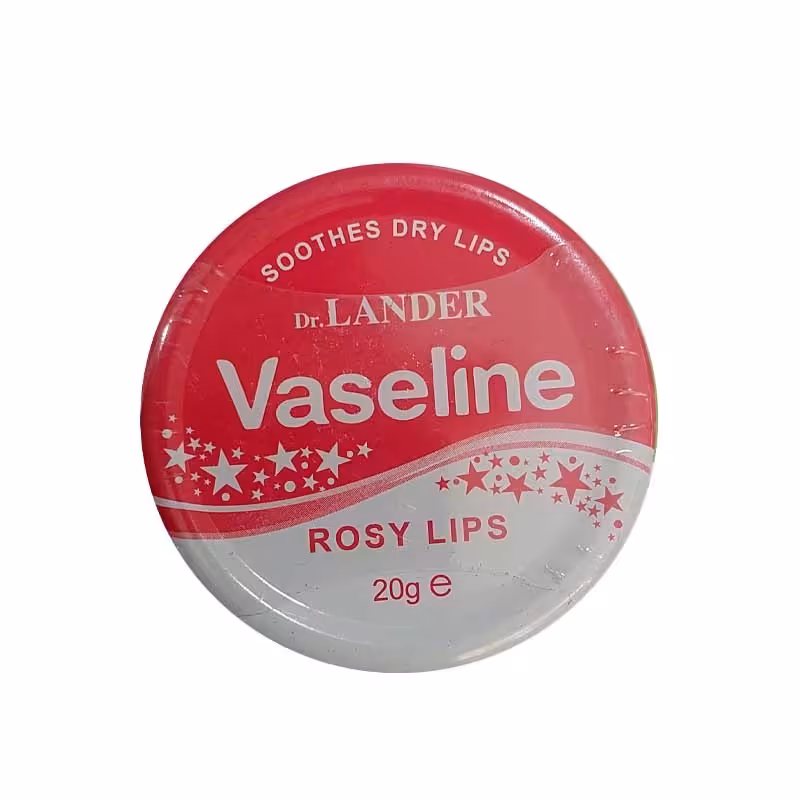 بالم لب فلزی مدل Rosey Lips دکتر لندر 20 گرم
