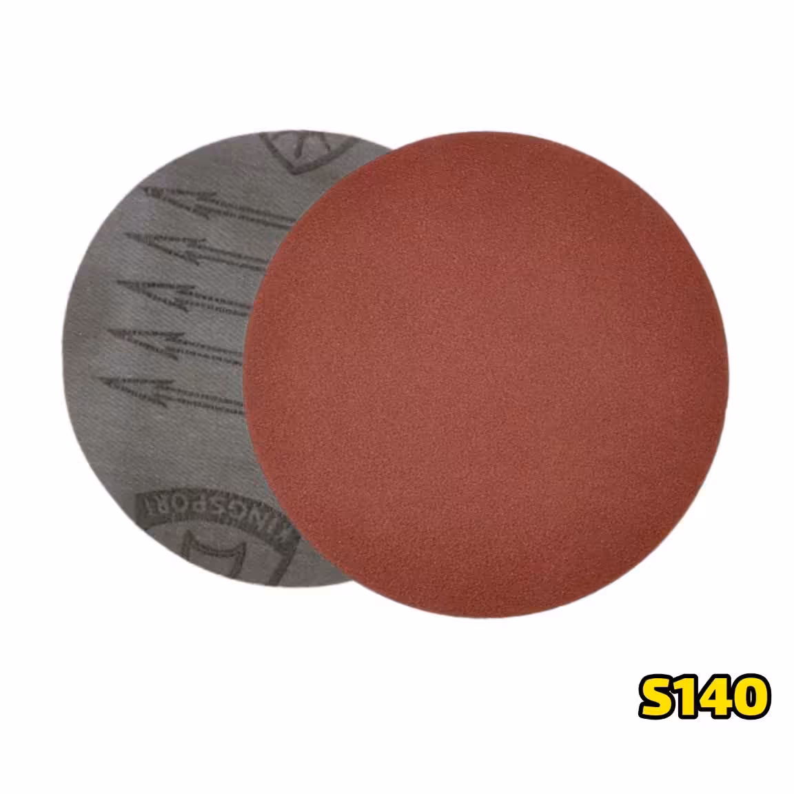 صفحه سنباده خام بدون پانچ سایز 140گرید 80مارک کینگ اسپرت طرح آلمانی 