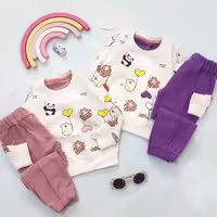 ست بلوز و شلوار  تدی و پاندا- پوشاک بنیا 