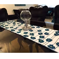 رومیزی (رانل)نمدی طرح گل