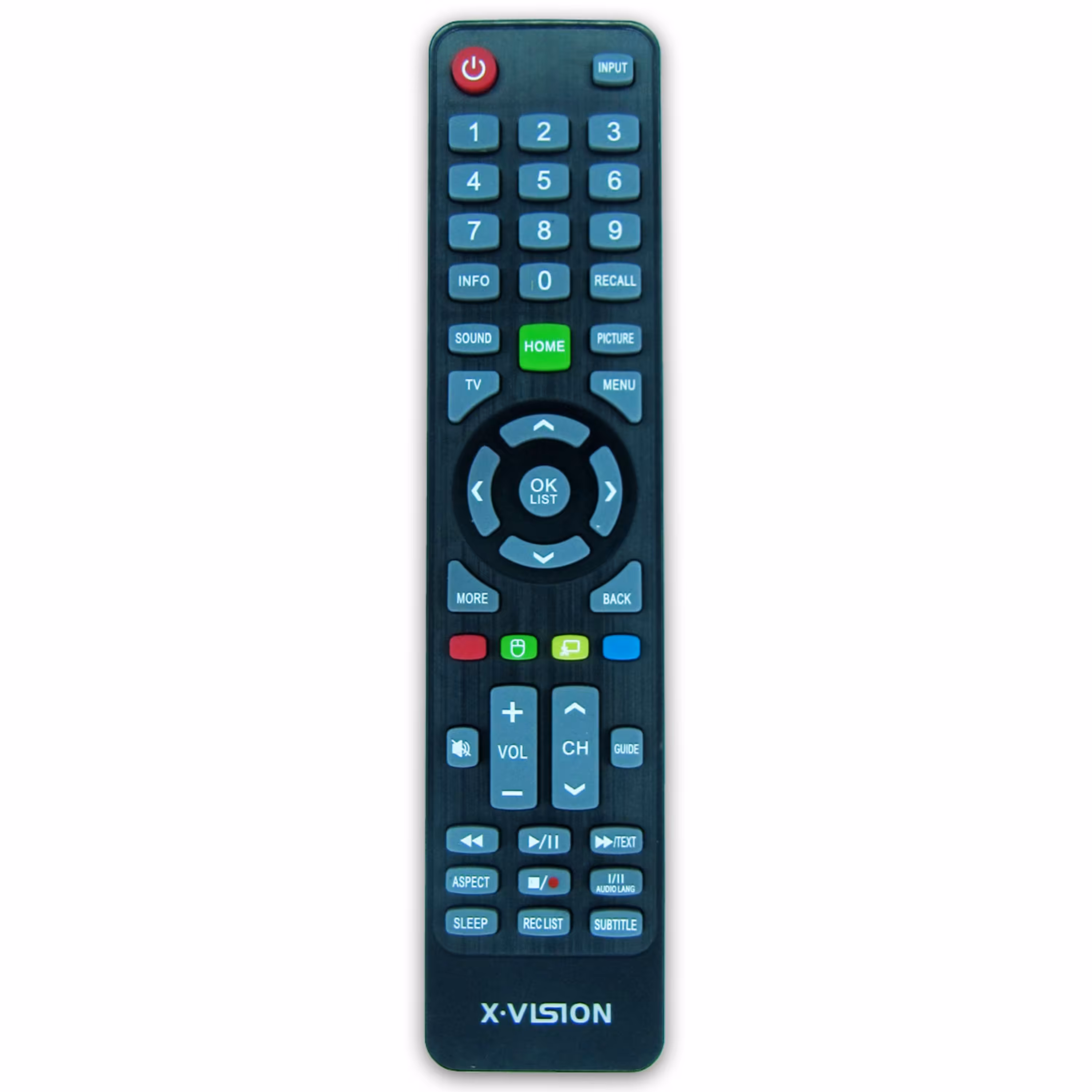 کنترل تلویزیون ال ای دی LED ایکس ویژن XVISION طرح هاردستون