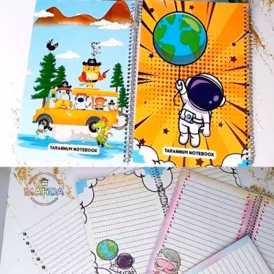 دفتر حاشیه دار فانتزی