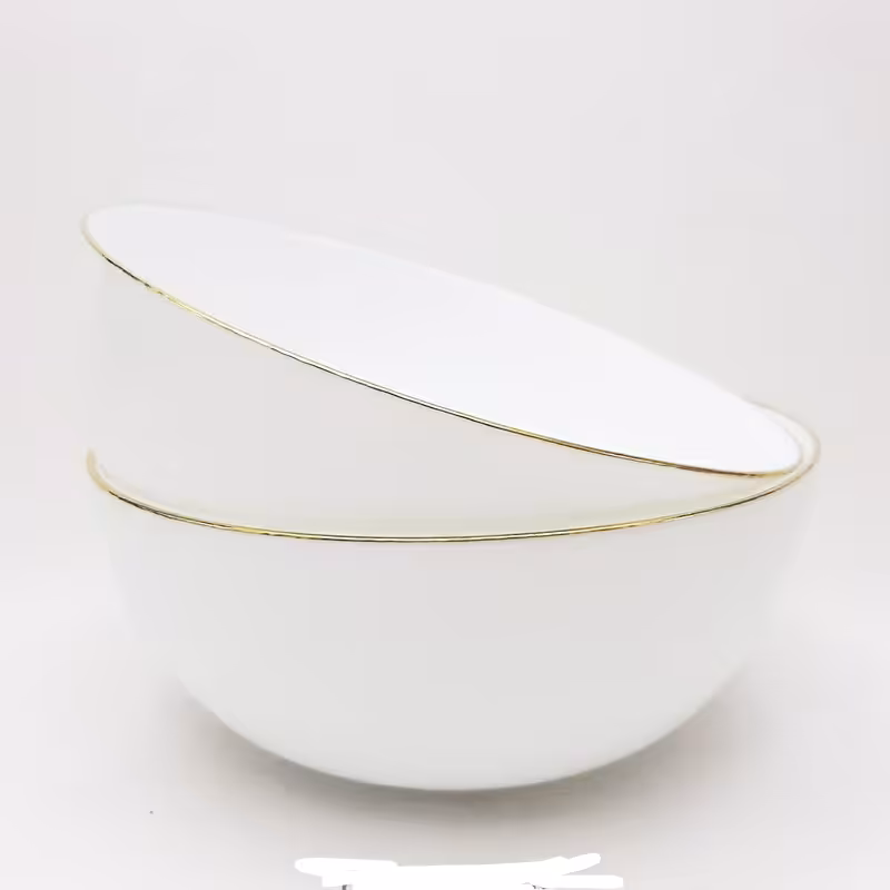 کاسه ابگوشت لب طلا .گلدن اپال