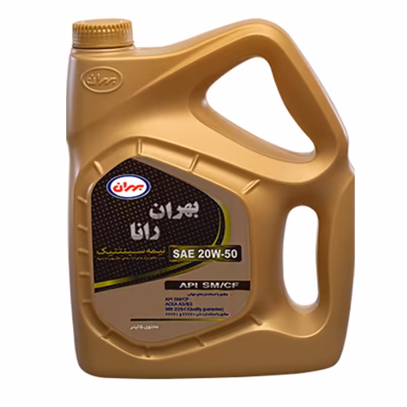 روغن موتور خودرو بهران رانا مدل SAE 20W50 حجم 4 لیتر