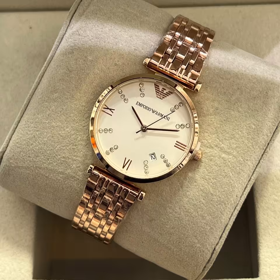 ساعت امپریو آرمانی بهمراه جعبه و ارسال رایگان ساعت زنانه