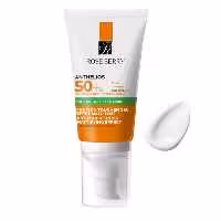 ضد آفتاب بی رنگ آنتلیوس آنتی شاین رزبری حجم 50 میل  ROSE BERRY ANTHELIOS ANTI-SHAIN SPF 50 SUNCREAM 