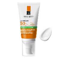 ضد آفتاب بی رنگ آنتلیوس آنتی شاین رزبری حجم 50 میل  ROSE BERRY ANTHELIOS ANTI-SHAIN SPF 50 SUNCREAM 