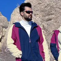 ست سویشرت و شلوار ترکینگ مردانه C407 برساد رنگ کرمی-سرمه ای-صورتی سایز 2XL