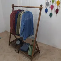 رگال جدید چوبی لباس (پس کرایه)