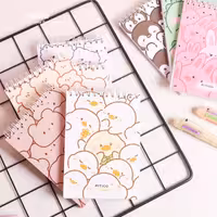 دفترچه A6 طرح حیوانات سری pattern کد 220